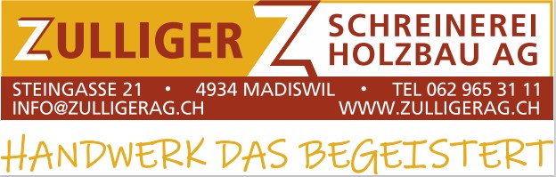 Zulliger Schreinerei Holzbau AG