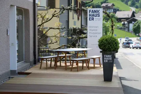 Fankhauser Schreinerei AG, Eingang Büro