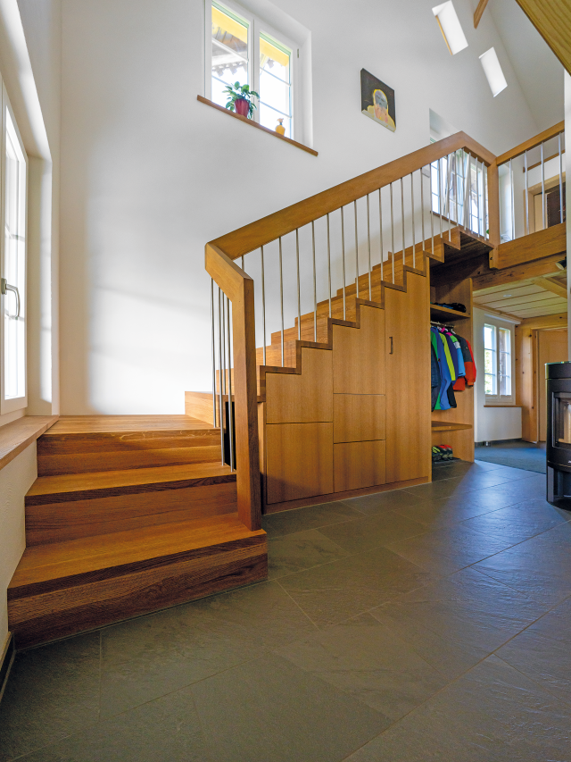 Treppe in Eiche