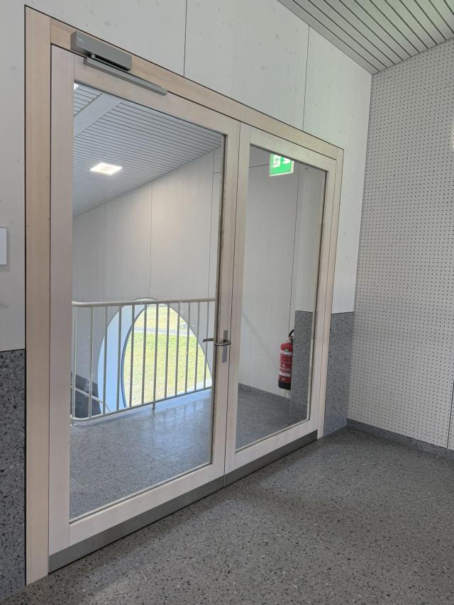 Treppenhausabschluss mit Brandschutzanforderung EI30