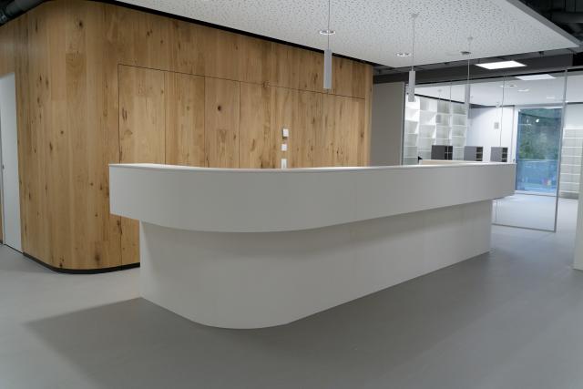Ärztezentrum Langnau, Empfang