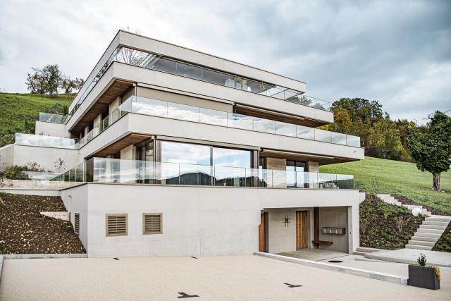 Holzbau Leuthardt Hebe-Schiebefenster