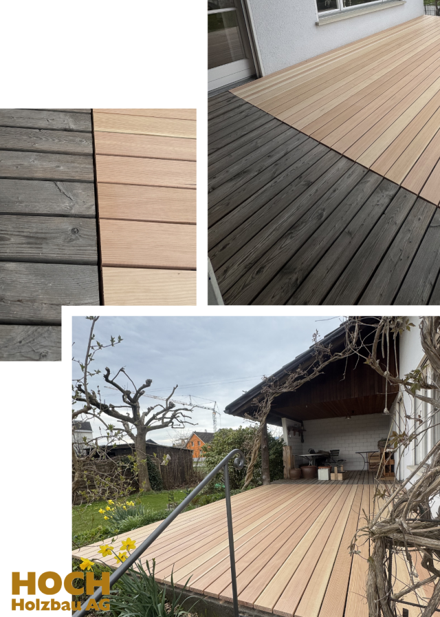 Terrassen Auffrischung