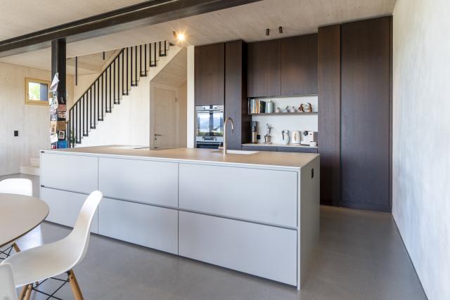 Kücheninsel pulverbeschichtet