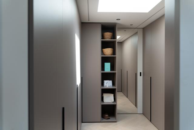 Einbauschränke pulverbeschichtet